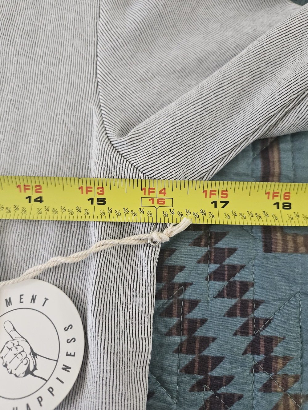 Vuori Gray Long Sleeve Crewneck Top - Picture 5 of 6